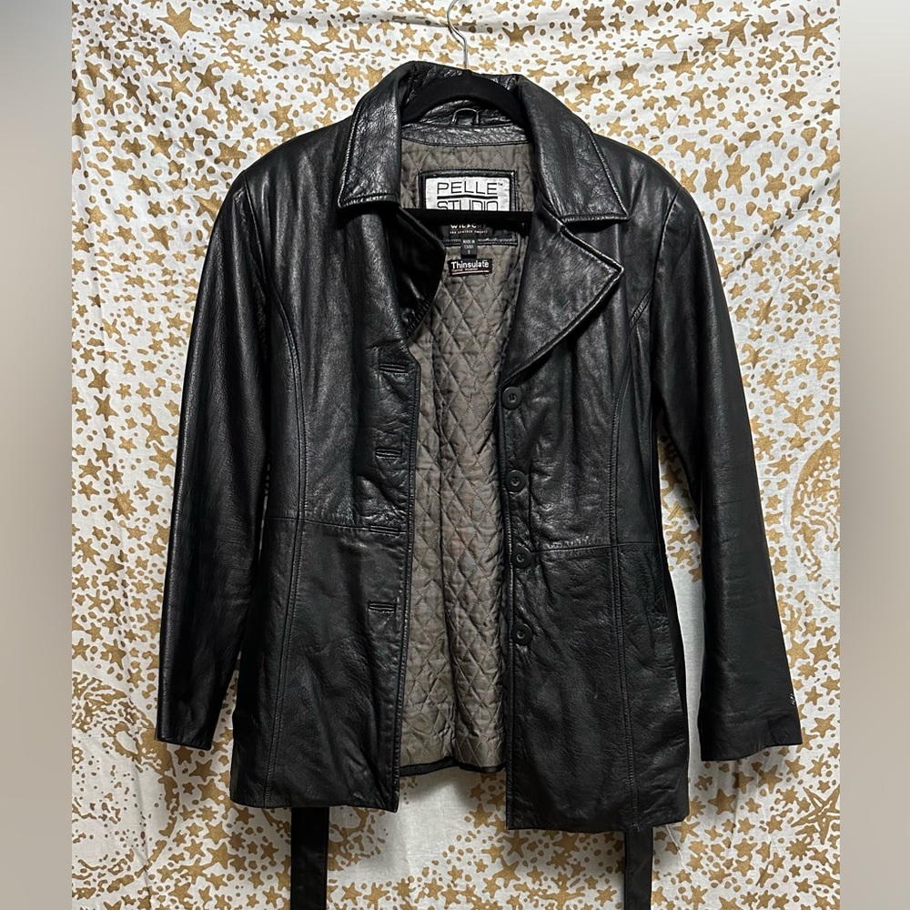 Pelle Studio Black Leather Jacket